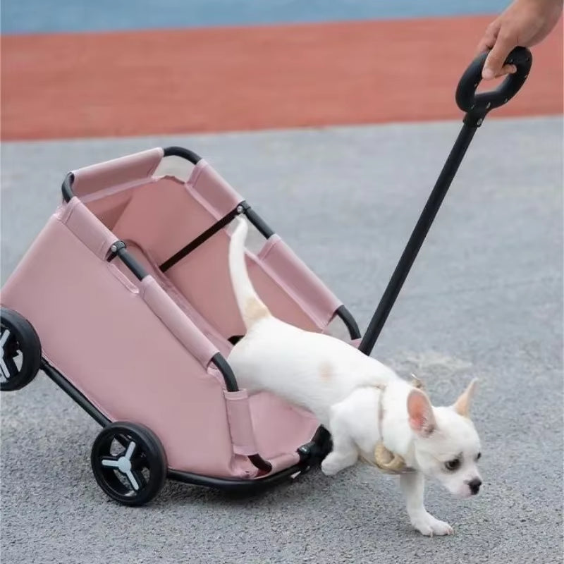 Foldable Pet Stroller – Glide in Style, Stroll in Comfort