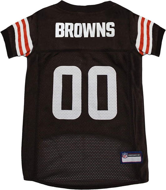 NFL Cleveland Browns Dog Jersey - Medium, Football Jersey Costume for Dogs