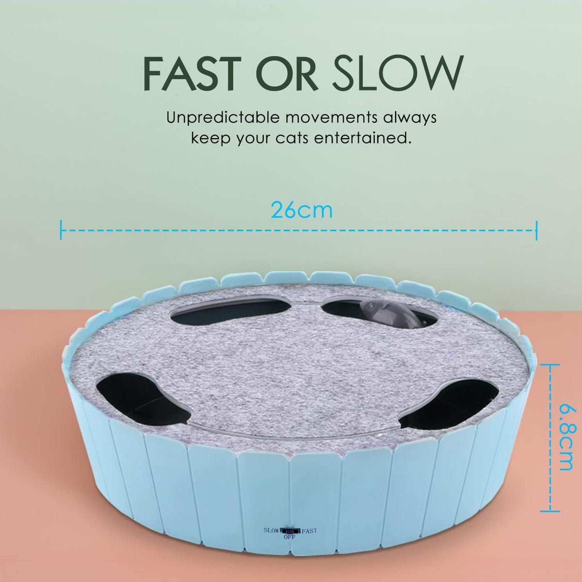 Interactive Electronic Cat Toy